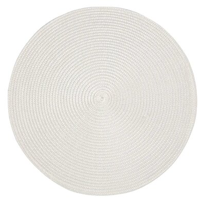 Altom Pogrinjek Straw bela, premer 38 cm, komplet4 kos