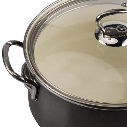 Cratiță emailată Lamart LT1281 Hard 24 cm, 6 l