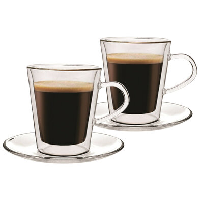 Maxxo "Lungo" 2dílná sada termo sklenic, 220 ml