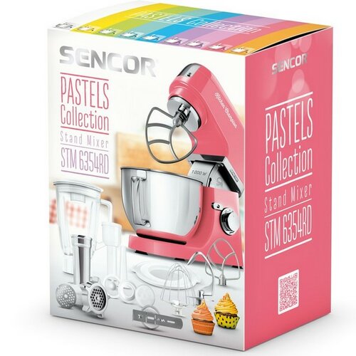 Sencor STM 6354RD robot kuchenny, różowy