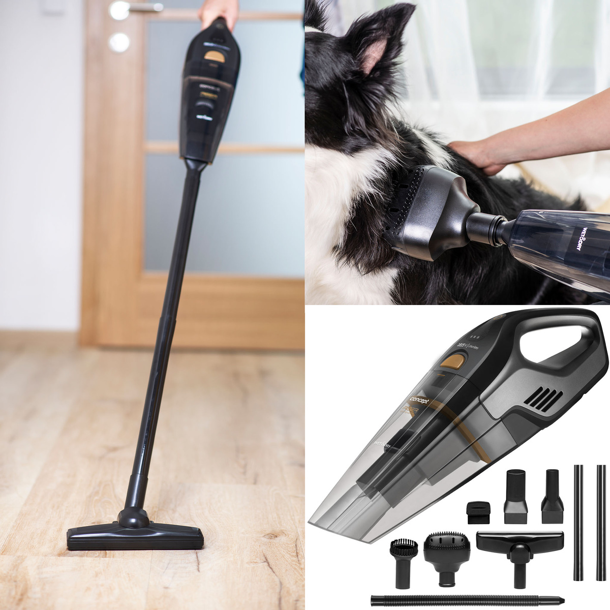 Concept VP4353 Wet & Dry Riser extension kézi porszívó akciós termékkép 1