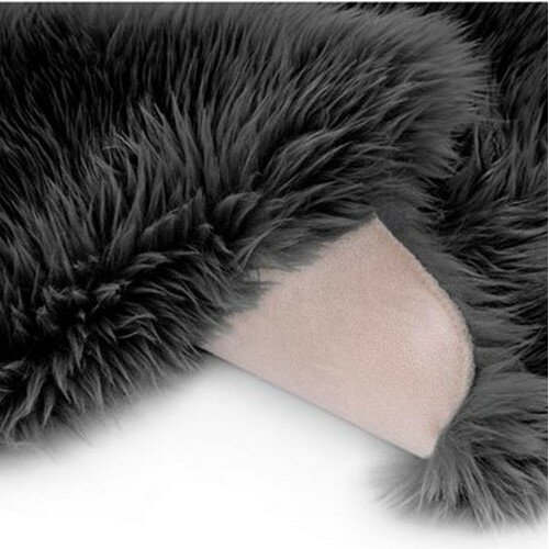 Restilo Kožešina Dokka černá, 60 x 90 cm