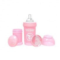 Twistshake Dojčenská fľaša Anti-Colic 180 ml, ružová Twistshake Dojčenská fľaša Anti-Colic 180 ml, ružová