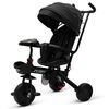 Baby Mix Triciclu pentru copii Peony EVA, negru
