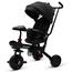 Baby Mix Triciclu pentru copii Peony EVA, negru