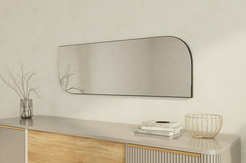 Zrcadlo Arni Black 40 x 120 cm