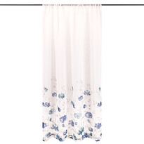 4Home Vorhang Floral Blau, 140 x 245 cm