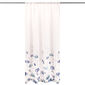 4Home Vorhang Floral Blau, 140 x 245 cm