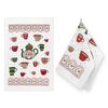 Bellatex Kuhinjska krpa Čajová konvička, 40 x 60cm, set 2 kos