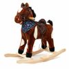 Cal balansoar cu melodie si esarfa Baby Mix Arthur, 72x 55 cm