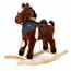 Cal balansoar cu melodie si esarfa Baby Mix Arthur, 72x 55 cm