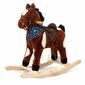 Cal balansoar cu melodie si esarfa Baby Mix Arthur, 72x 55 cm