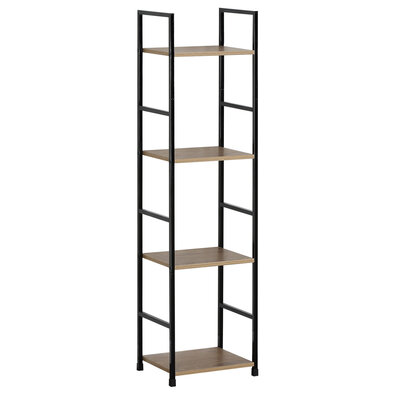 Стелаж GD-214 OAK Leik, 4 полиці, 29,2 × 23,5 ×112,5 см