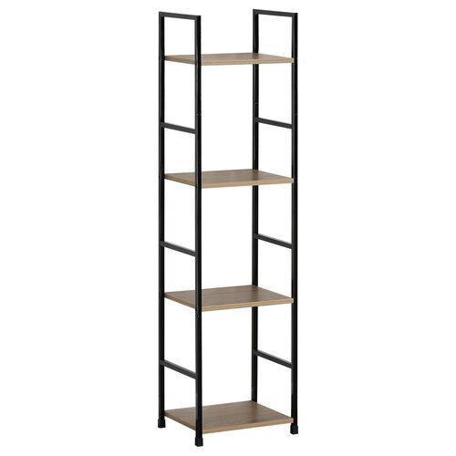 Стелаж GD-214 OAK Leik, 4 полиці, 29,2 × 23,5 ×112,5 см