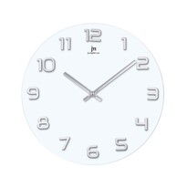 Дизайнерський настінний годинник Lowell 14897BSдіаметр 38 см