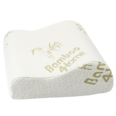 Pernă din spumă cu memorie 4Home Bamboo profilată, 30 x 50 cm