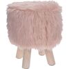 Taburet Fluffy, roz
