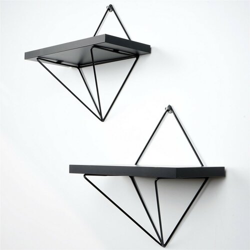 Set de rafturi Black, 2 buc.