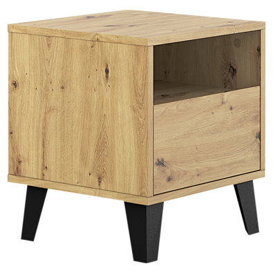 Nočný stolík BOGAN 1S, dub artisan