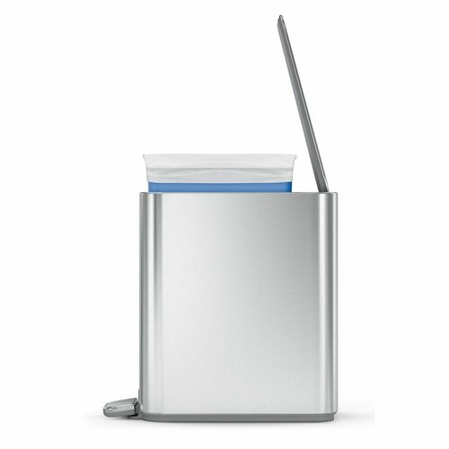 Simplehuman Вузький педальний кошик для сміття  5 л, нержавіюча сталь