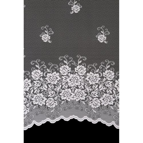 4Home Gardine Flowers, 250 x 120 cmweiß  , 250 x 120 cm
