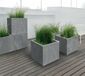Kvetináč SIERRA SQUARE BETON EFFECT 28,8 cm , sivý