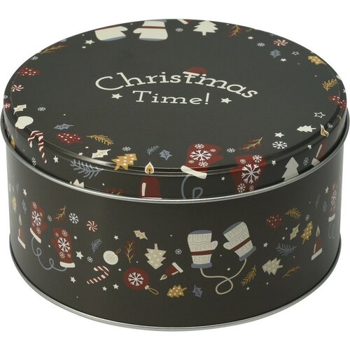 Świąteczne pudełko na ciastka i pierniki, Boże Narodzenie, zestaw 3 szt.