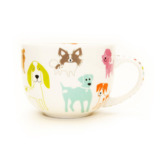 Kubek kolorowe pieski 500ml