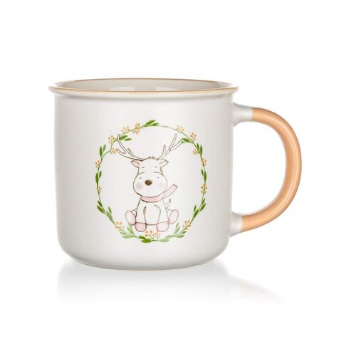 Banquet 4-delni set keramických skodelic REINDEER,400 ml