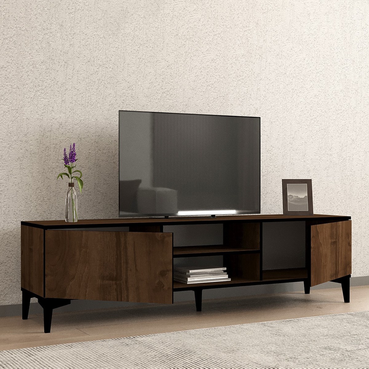 Televizní stolek Erem Walnut - thumb (4)