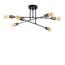 Lampa sufitowa Fleur - 1501, czarna