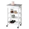 Kesper 25806 Kuhinjski voziček z delovno ploščo,83 x 47 x 37 cm