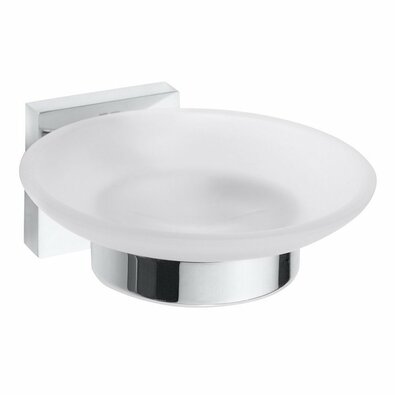 SAPHO XQ802 X-square milenka mlečno steklo, krom