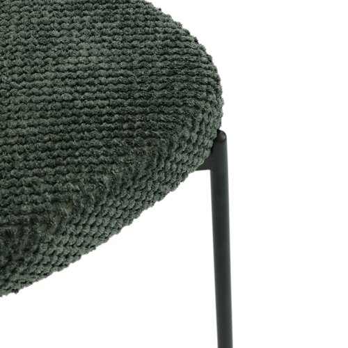 Scaun de sufragerie Bouclé CT-W1077 GRN2, verde