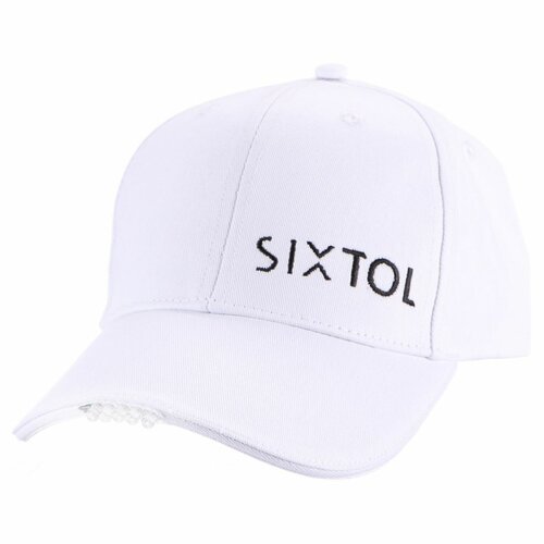 Sixtol Кепка зі світлодіодним підсвічуванням B-CAP 25lm, USB, уні, білий