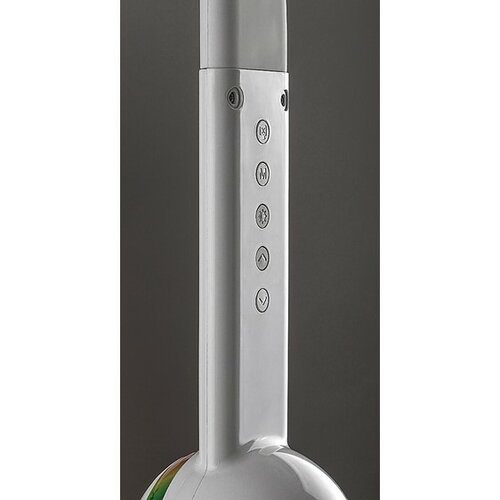 Rabalux 74231 stolná LED lampa s glitrami Figen, biela, 5W, 290lm, 5000K, stmievateľná