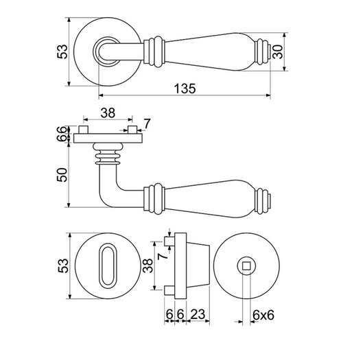 Richter Ekonomska oprema RK.E16.BERGAMO.WC.AS