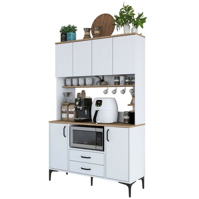 Skriňa Jedy Walnut and White