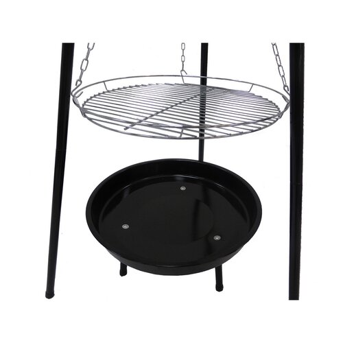 Holzkohlegrill mit Dreifuß, 70 x 152 cm