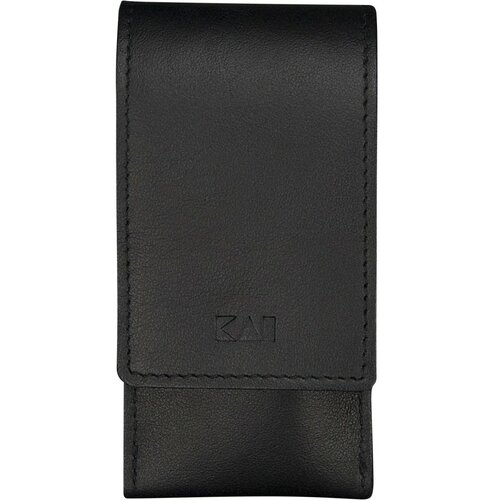 Zestaw do paznokci Kai w skórzanym etui Beauty Care – nożyczki, pilnik, pęseta