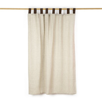 Draperie, rustică, maro, 140 x 160 cm Draperie, rustică, maro, 140 x 160 cm