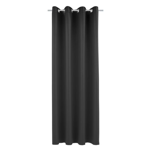 Mia sötétítő függöny, fekete, 140 x 245 cm