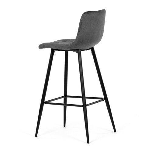 Scaun de bar B-X7015 GREY2, gri închis