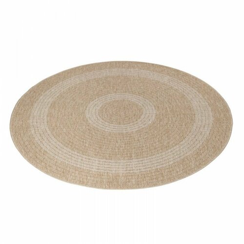 Stück Teppich Comilla 0886 beige , Durchmesser 120 cm