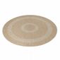 Stück Teppich Comilla 0886 beige , Durchmesser 120 cm