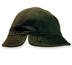 Dámský flaušový klobouk, zelená, 55 - 56
