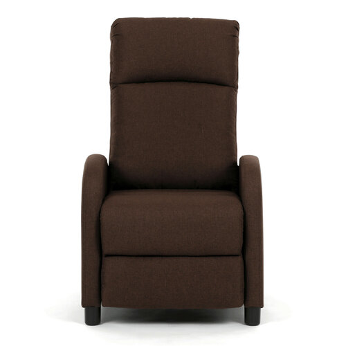 Polohovací křeslo COMFORT, hnědá