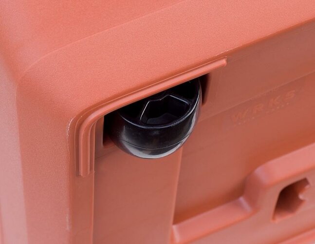 Selbstbewässernder Blumenkasten Berberis DUO, Terrakotta