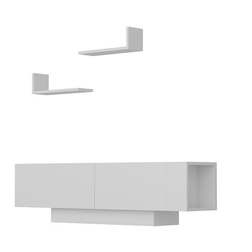 TV-Lowboard Ekol White