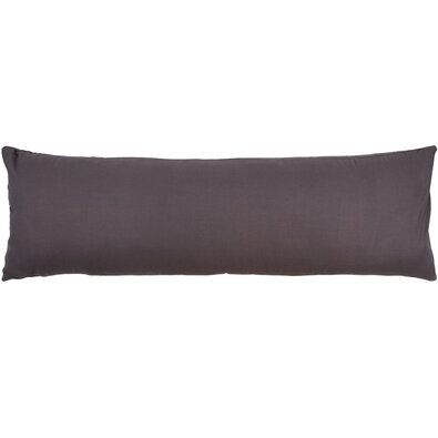 Poszewka na poduszkę relaksacyjna Mąż zastępczy UNI antracyt, 40 x 120 cm